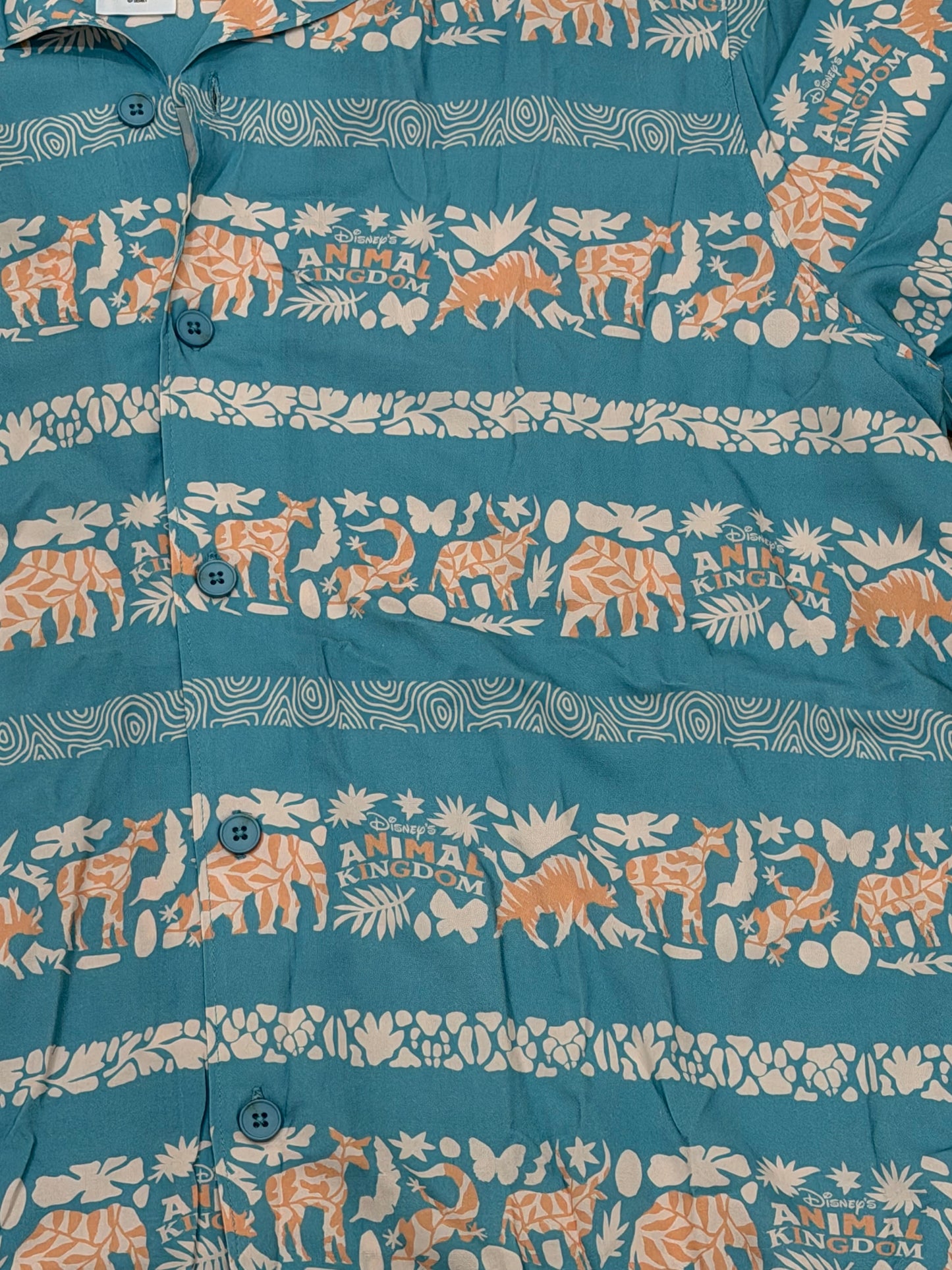 Disney Animal Kingdom Woven Button Shirt-Circle of Life