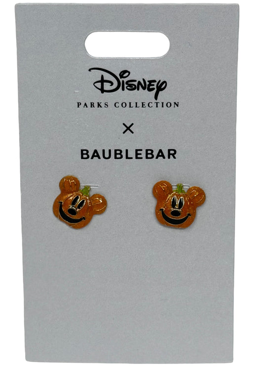 Disney Mickey Pumpkin Baublebar Earrings