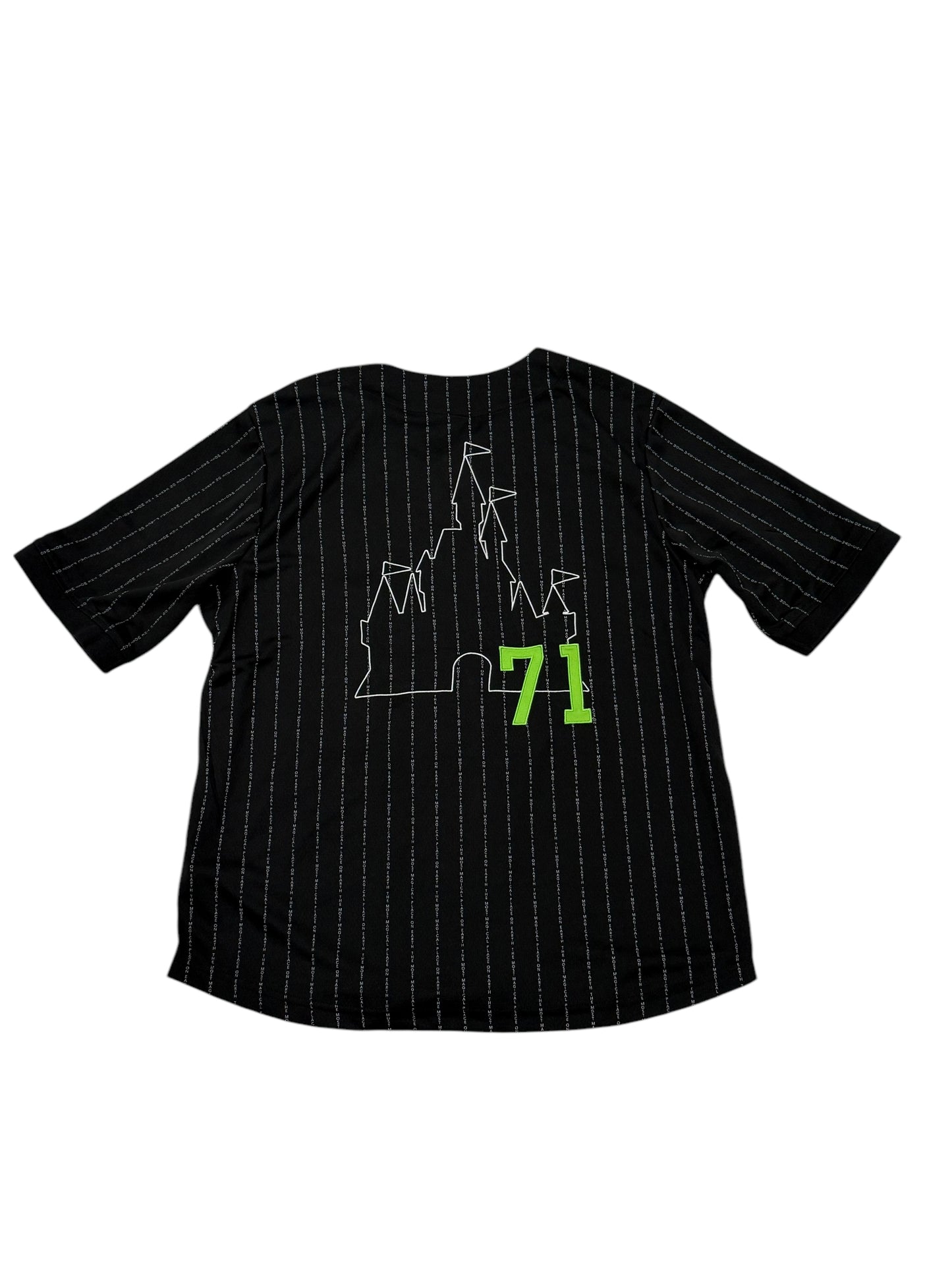 Walt Disney World Castle 71 Baseball Jersey