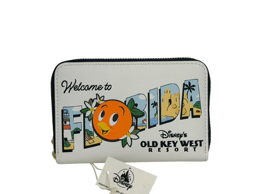 Disney Old Key West Resort Loungefly Wallet- Florida Orange Bird