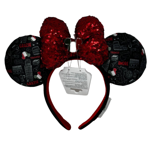 Disney Epcot Italy Minnie Ear Headband