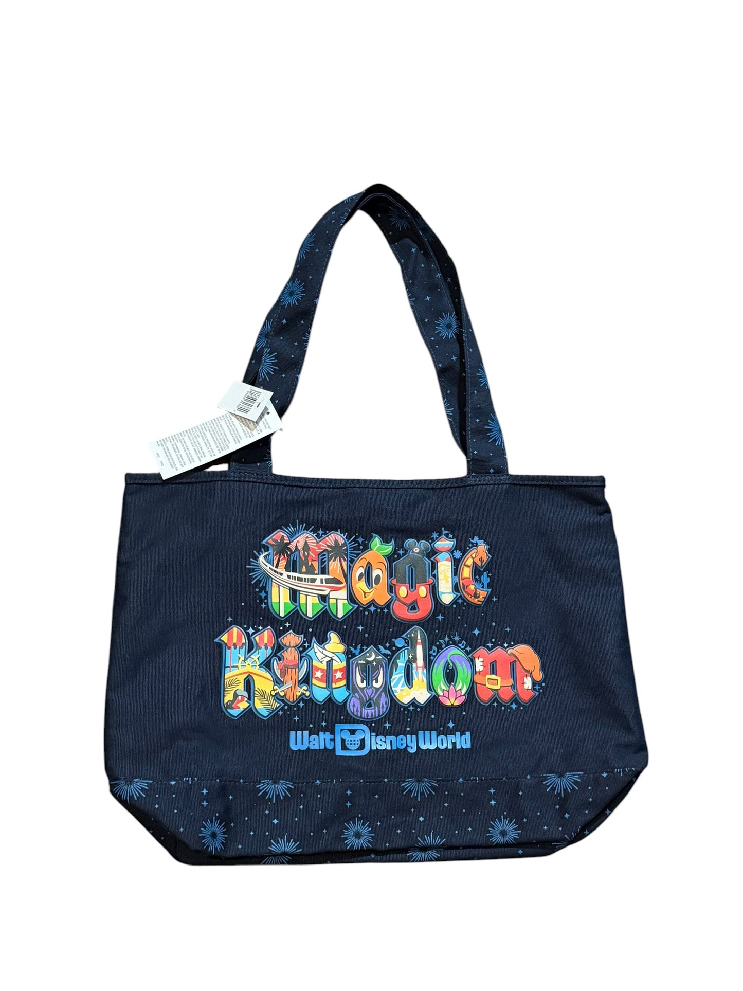 Walt Disney World Magic Kingdom Character Tote Bag