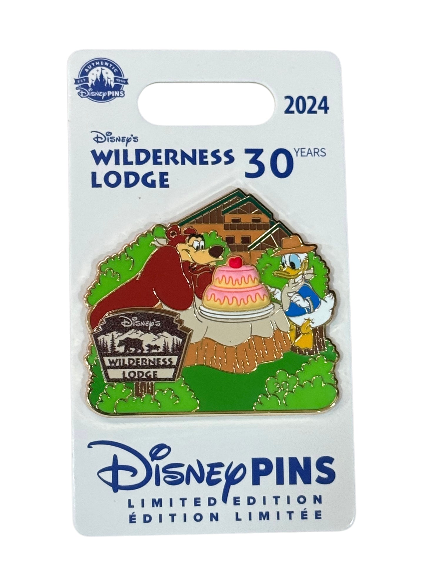 Disney Wilderness Lodge 30 Years Pin Humphrey Donald