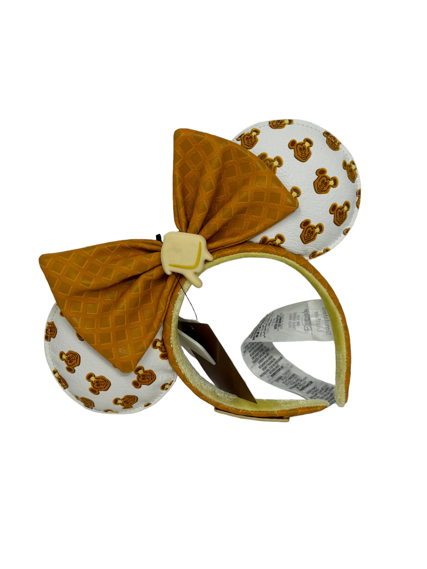 Disney Mickey Waffle Scented Minnie Loungefly Ear Headband