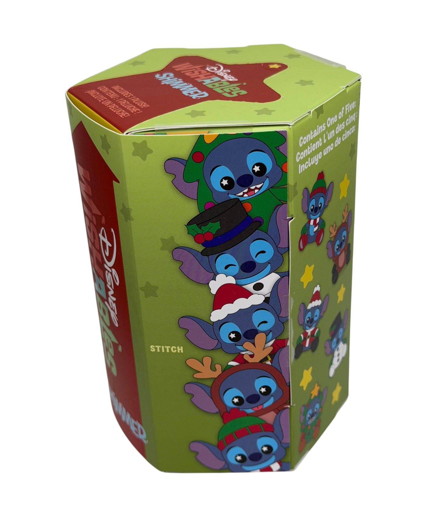 Disney Wishables Holiday Stitch-Mystery Blind Box