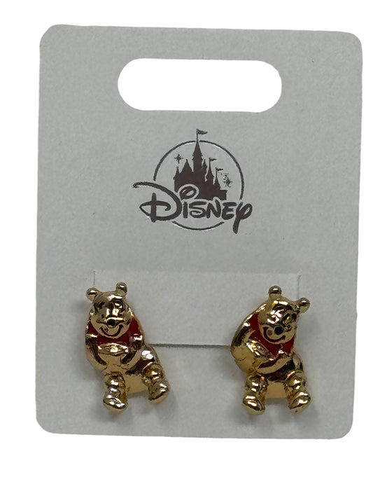 Disney Winnie the Pooh Front and Back Stud Earrings