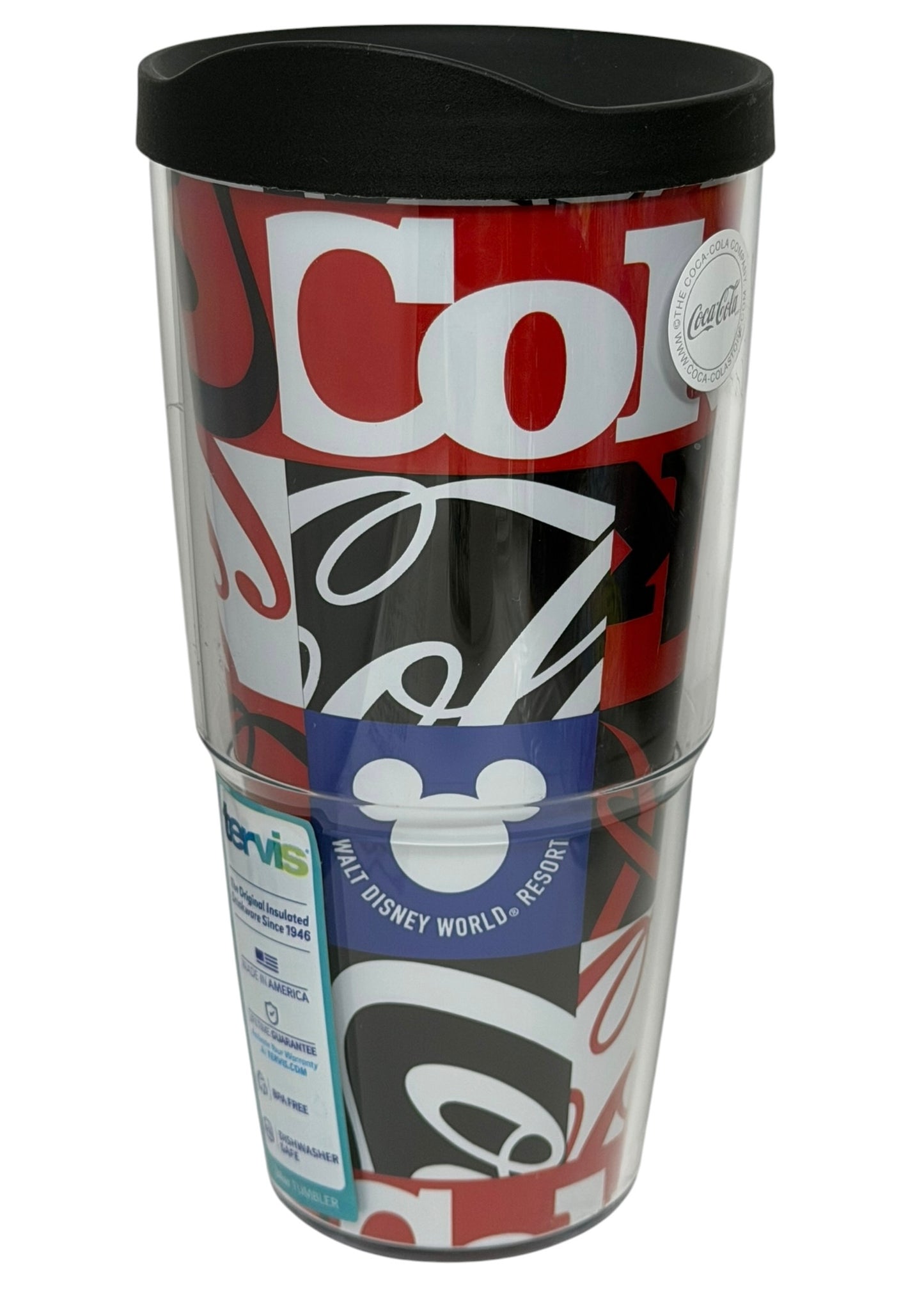 Walt Disney World Mickey Coca-Cola Coke Tervis Cup