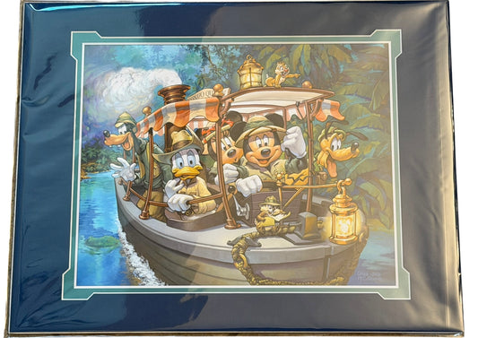 Disney Jungle Cryisin’ Greg McCullough Matted Print