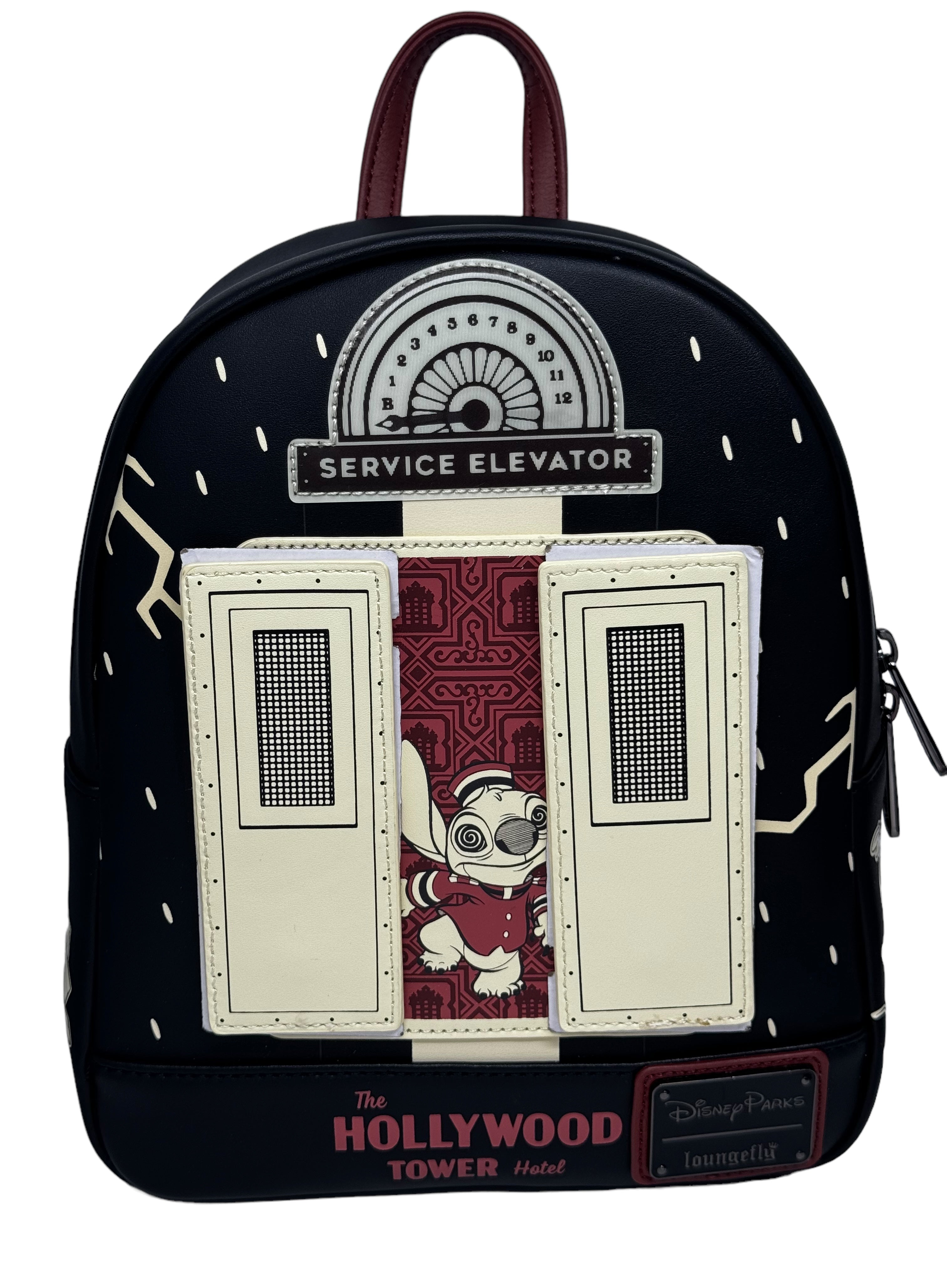 Loungefly Disney Parks Tower of Terror buy Mini Backpack