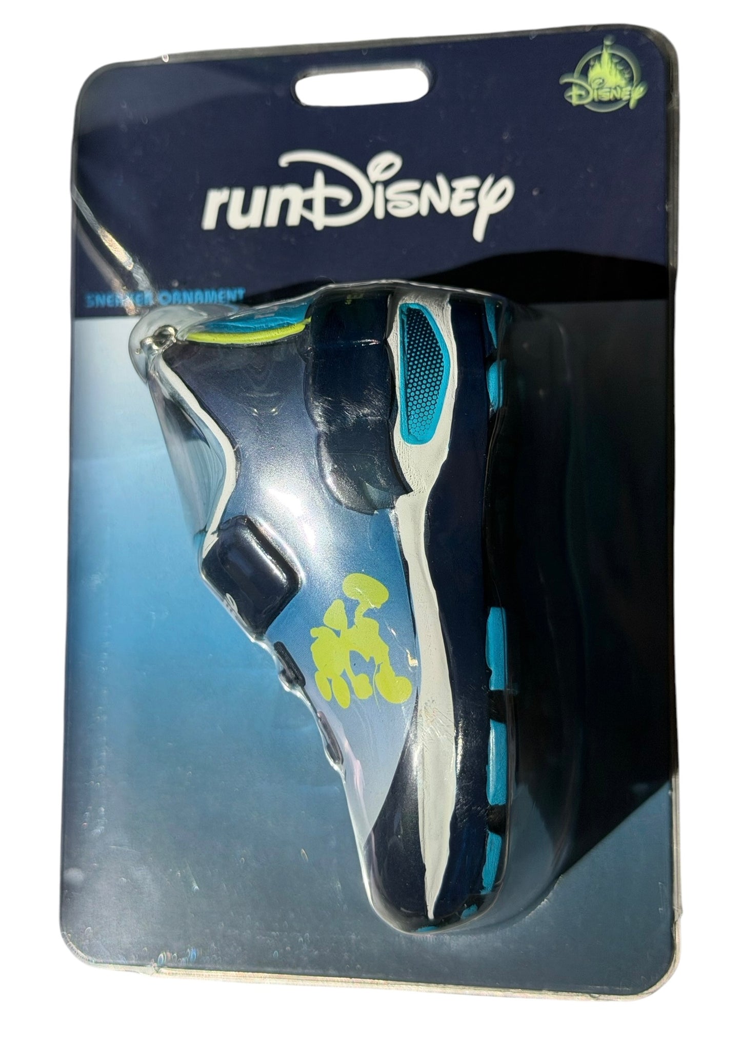 Rundisney Mickey Running Shoe Ornament
