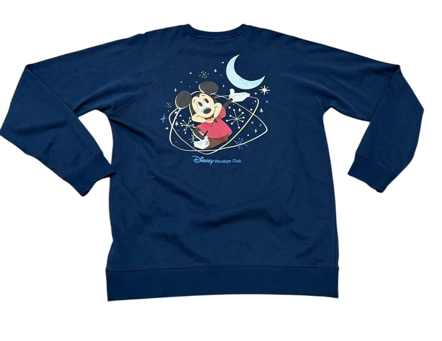Disney Vacation Club DVC Mickey Mickey Moon Pullover-Navy
