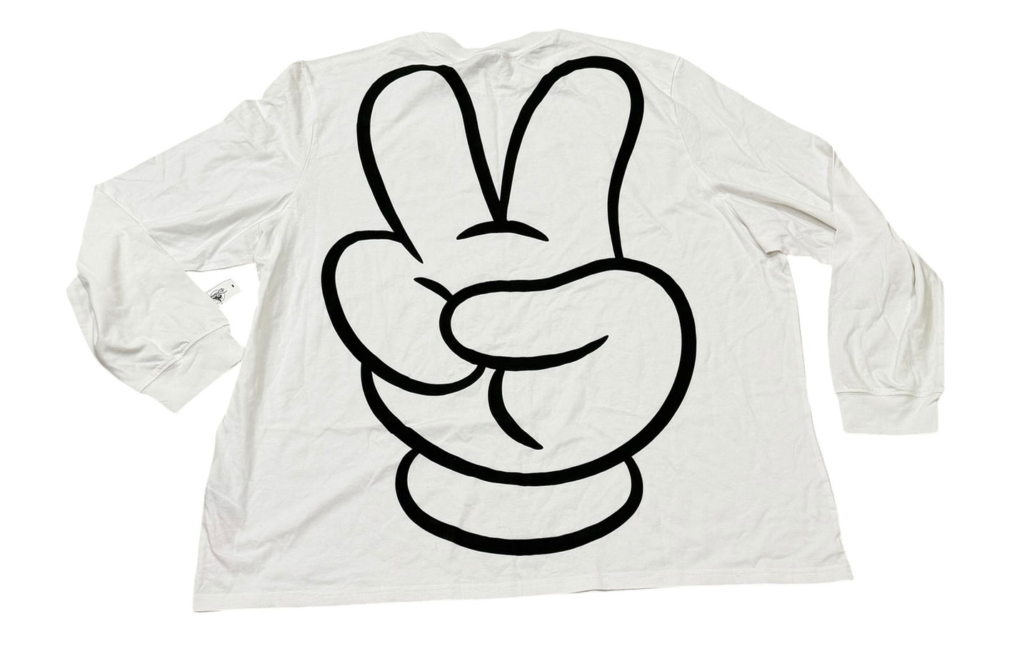 Walt Disney World Mickey Peace Hand Shirt 2X