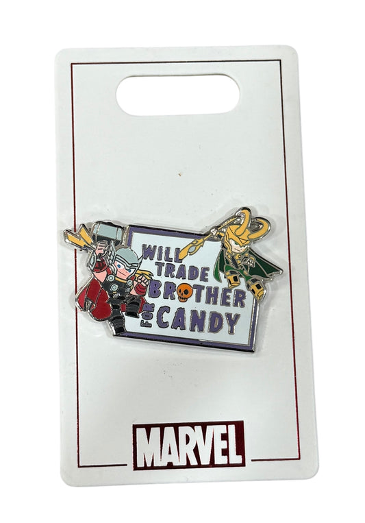 Disney Marvel Loki Thor Halloween Pin