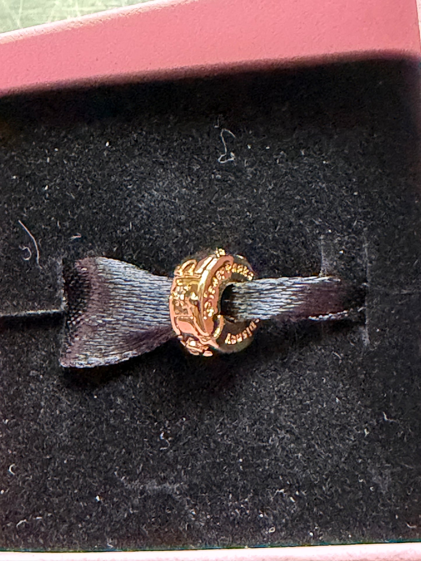 Disney Parks Castle Pandora Clip Gold