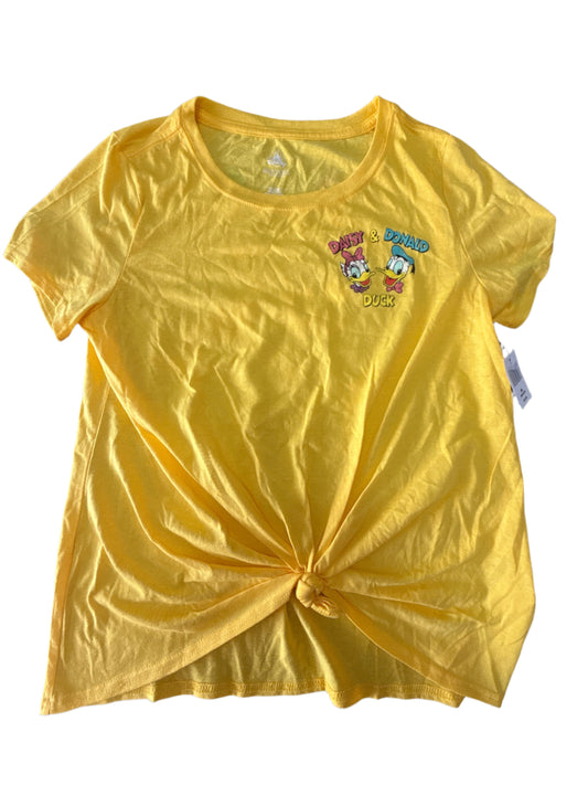 Disney Daisy and Donald Duck Knotted Shirt - Medium