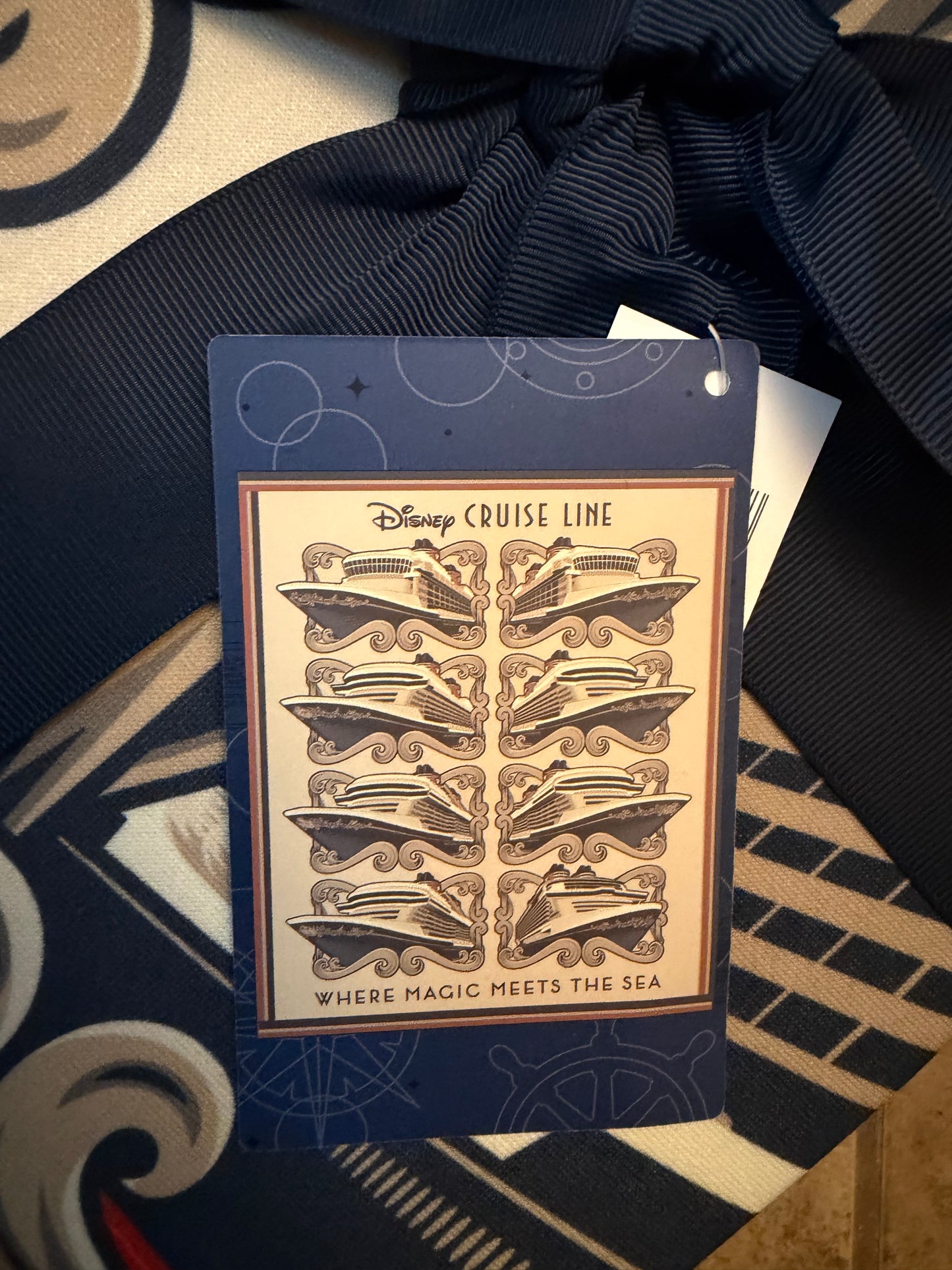 Disney Cruise Line DCL Ships Blanket Throw
