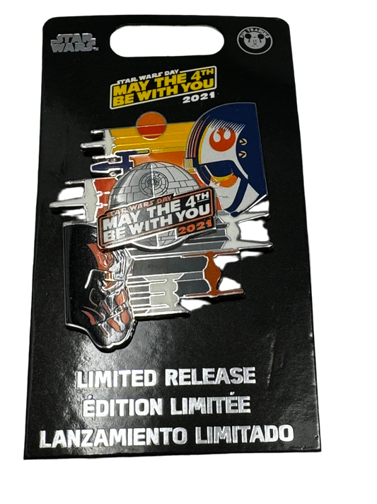 Disney Star Wars Day ''May the 4th Be With You'' 2021 Pin – Limited Release