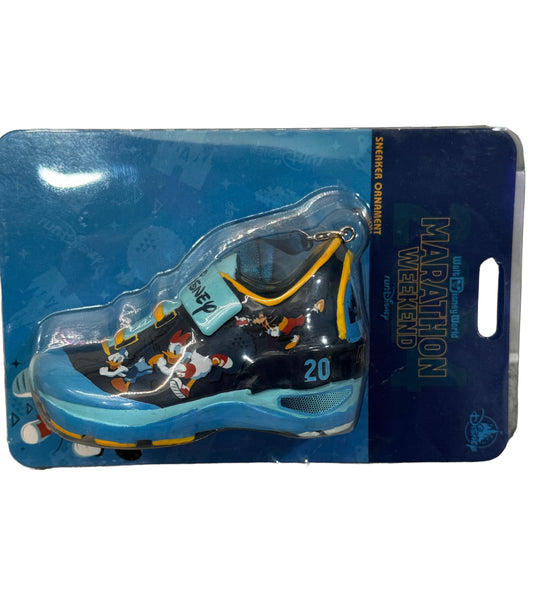 RunDisney WDW Marathon Weekend 2024 Shoe Ornament