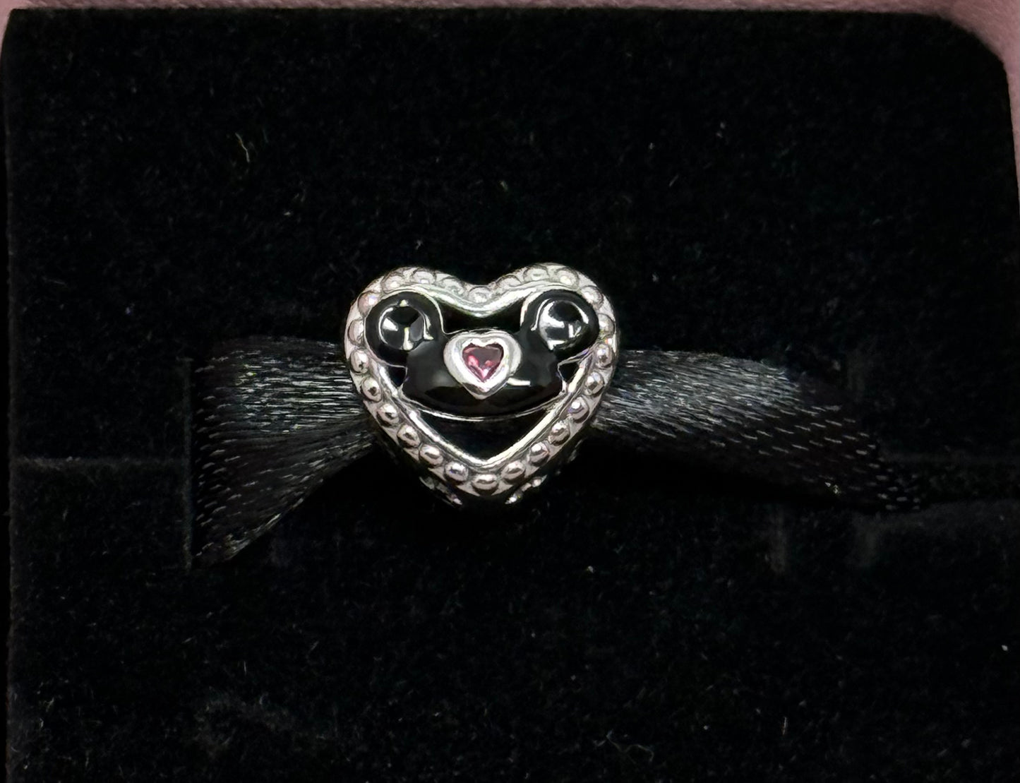 Disney Mickey Ear Hat Castle Heart Pandora Bead