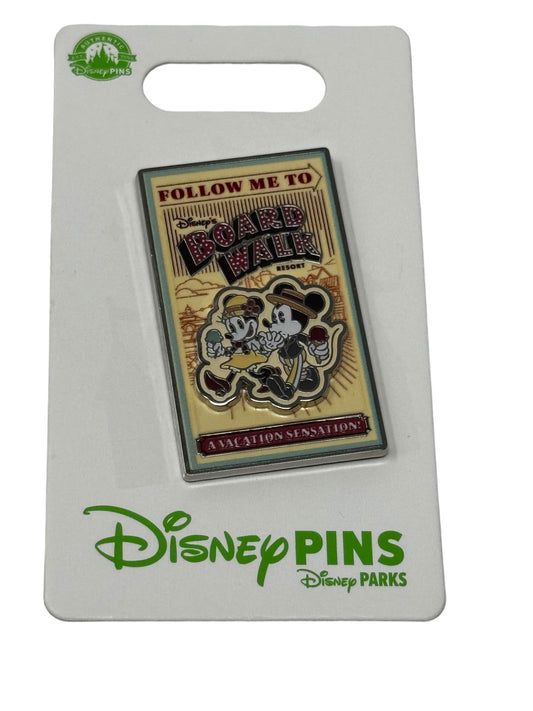 Disney Board Walk Resort Mickey & Minnie Pin-2024