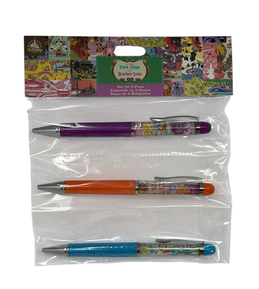 Walt Disney World Maps Pen Set