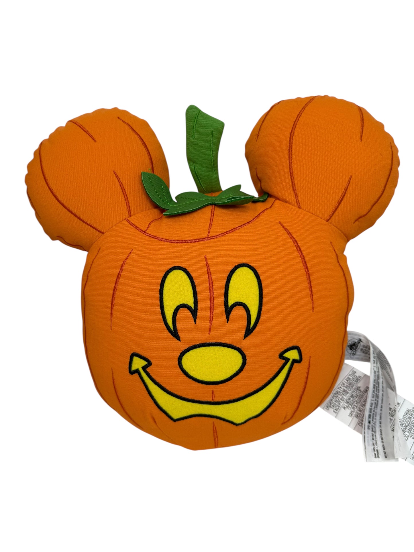 Disney Mickey Pumpkin Pillow Cushion-Happy Halloween
