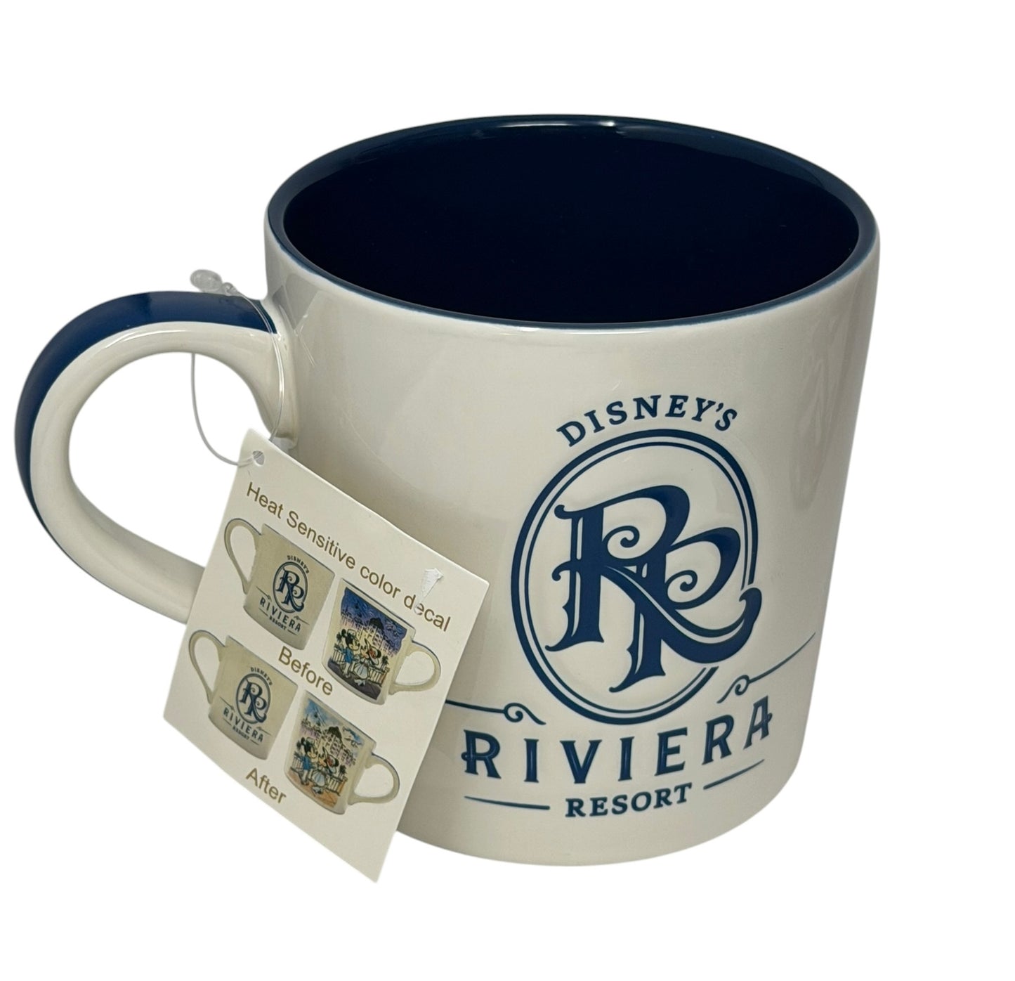 Disney Riviera Resort Mickey/Minnie Mug Color Changing-Retired Rare