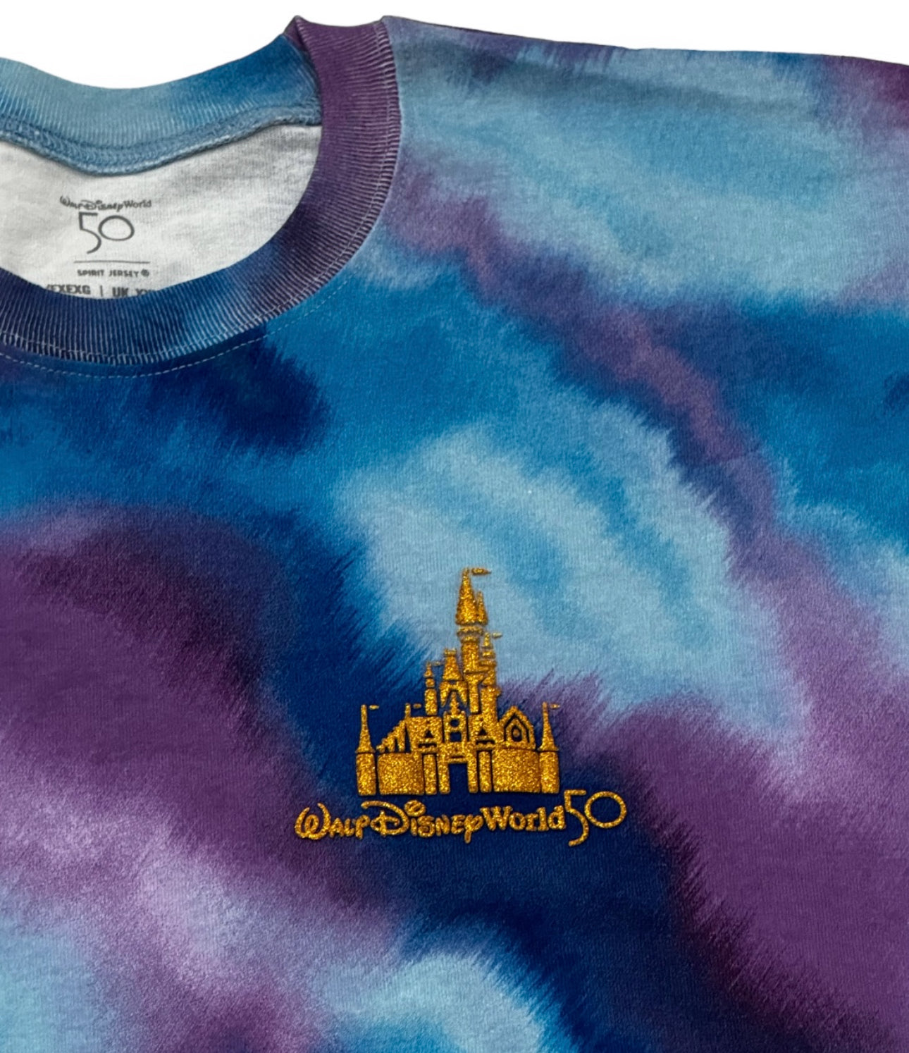 Walt Disney World 50th Anniversary Mickey & Minnie Tie Dye Spirit Jersey