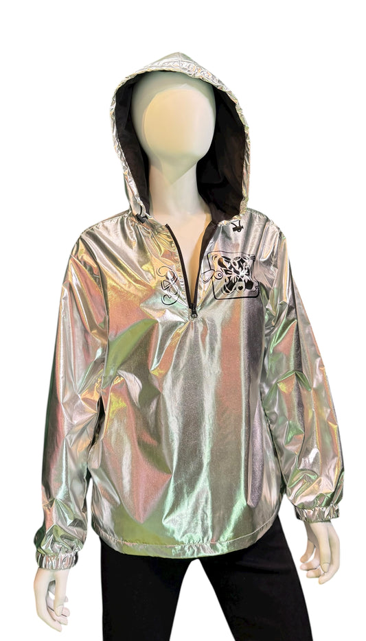 Universal Studios Wicked for Good Tin Man Silver Hoodie