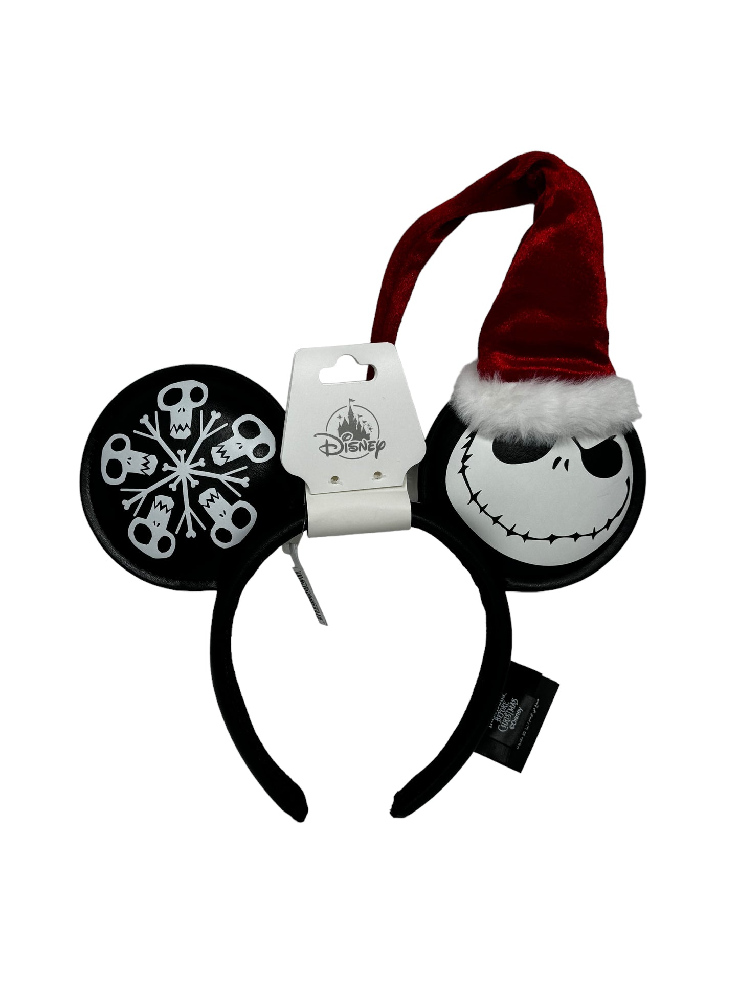 Disney Nightmare Before Christmas Santa Claus Jack Ear Headband