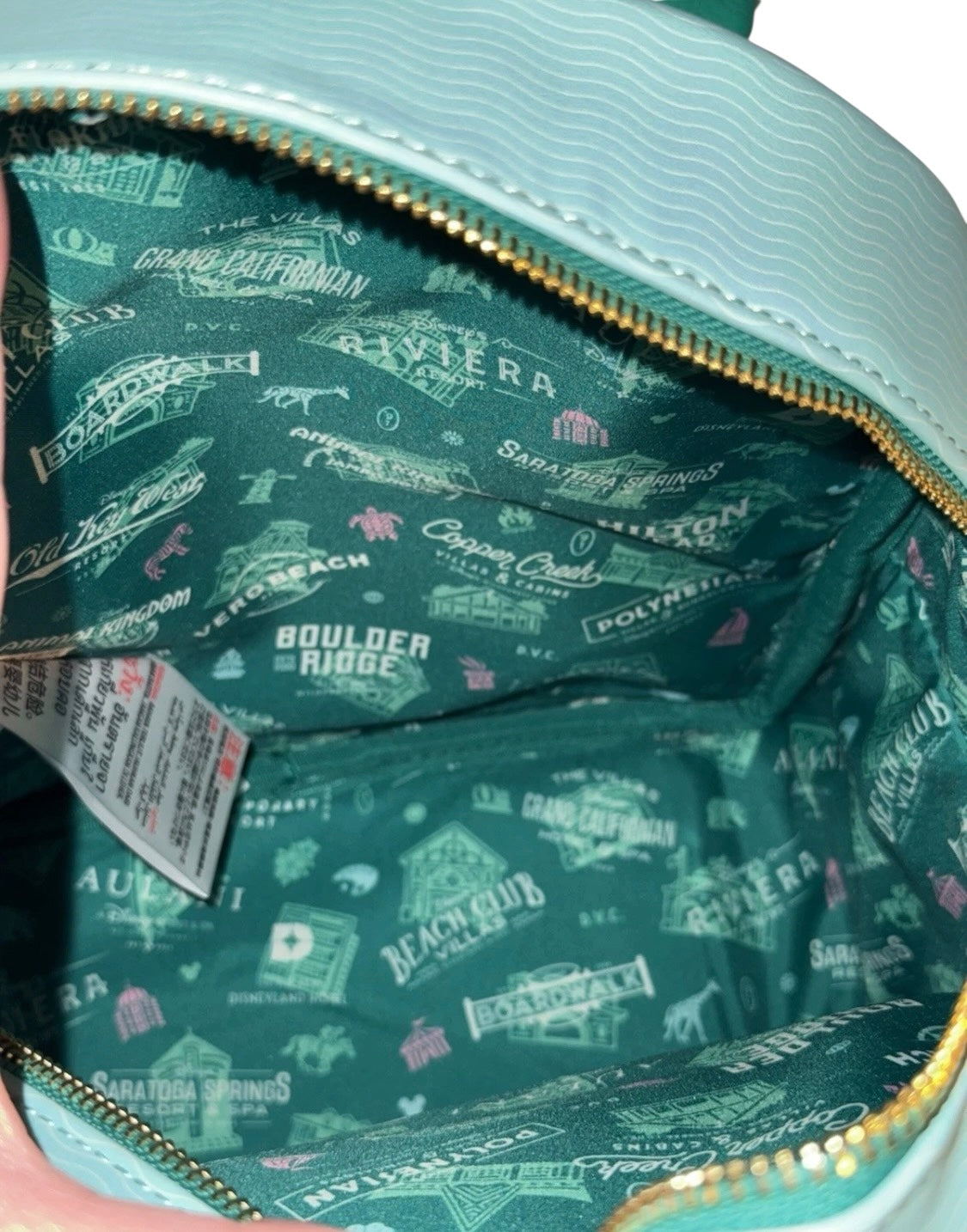 Disney Vacation Club DVC Welcome Home Loungefly Backpack Mickey Welcome Home