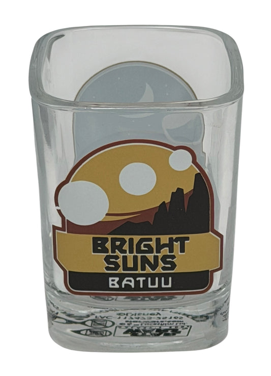 Disney Star Wars Galaxy Edge Batuu Shot Glass Toothpick Holder-Bright Suns Rising Moons