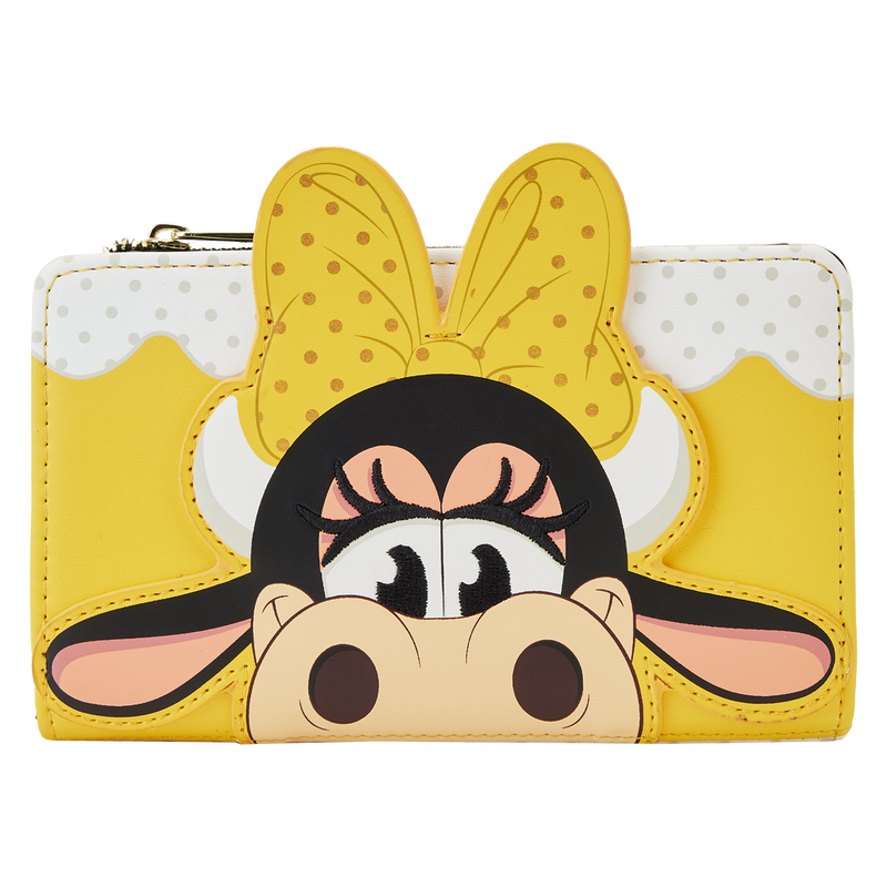 Disney Clarabelle Cow Cosplay Bifold Loungefly Wallet