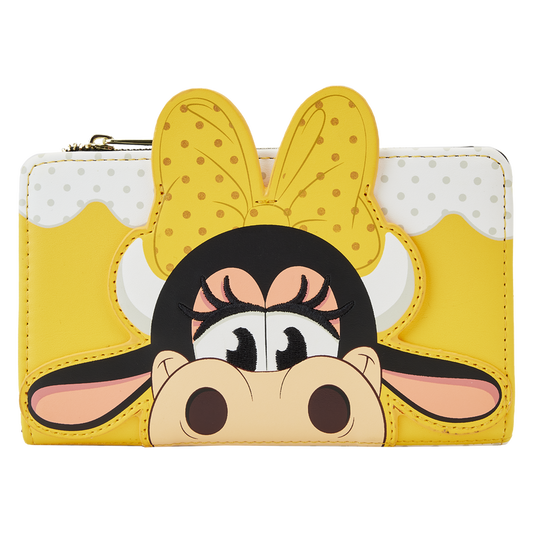 Disney Clarabelle Cow Cosplay Bifold Loungefly Wallet