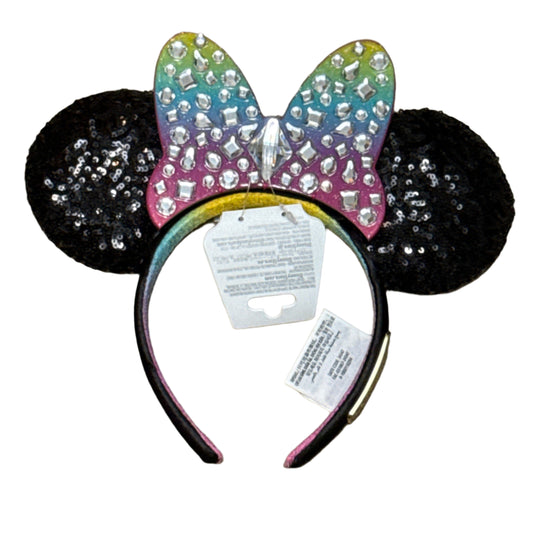 Minnie Mouse Ear Headband for Adults – Disneyland Resort 70th Anniversary Celebration Collection