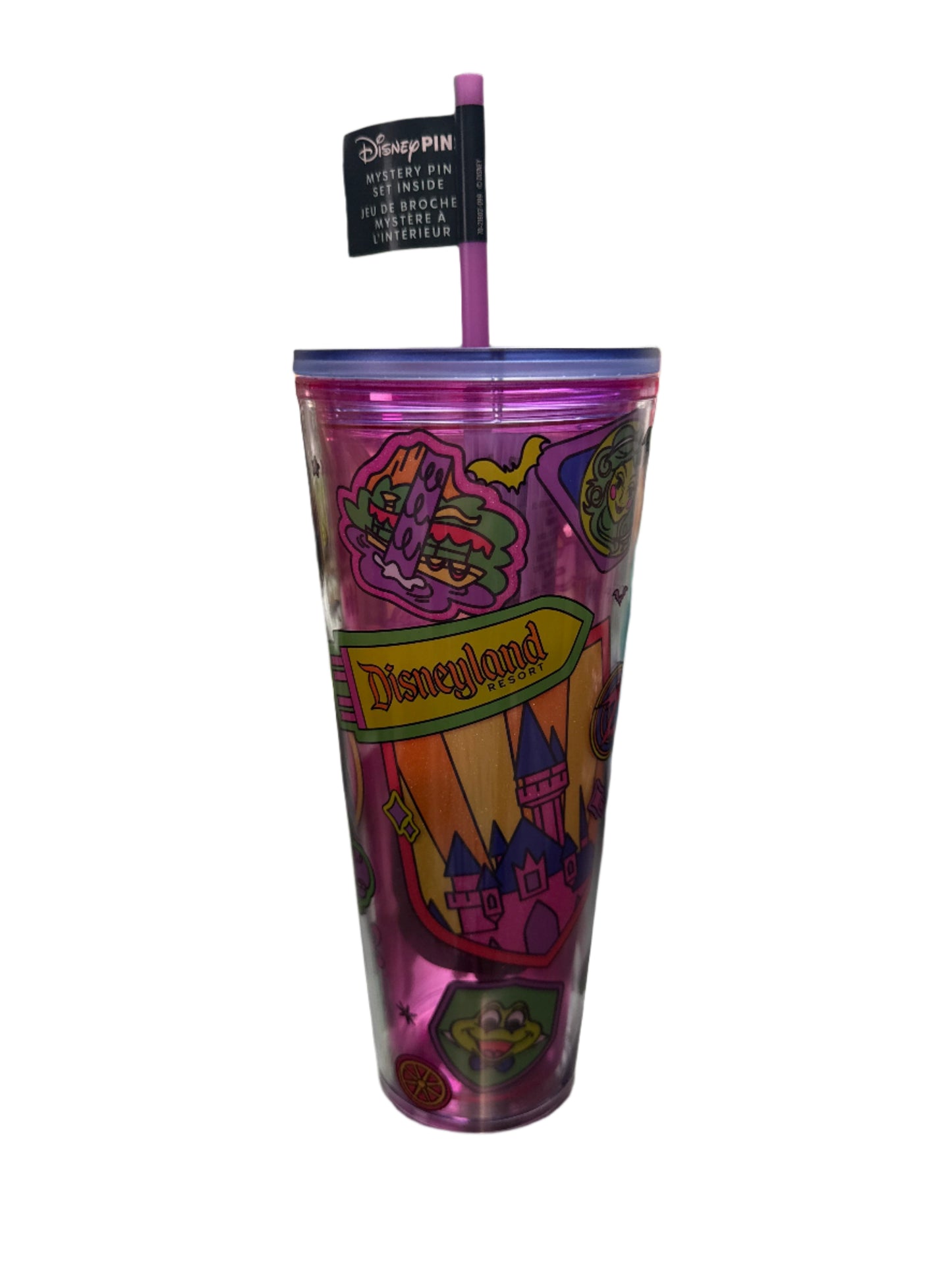Disneyland Starbucks Tumbler with Mystery Pin Blind Pack