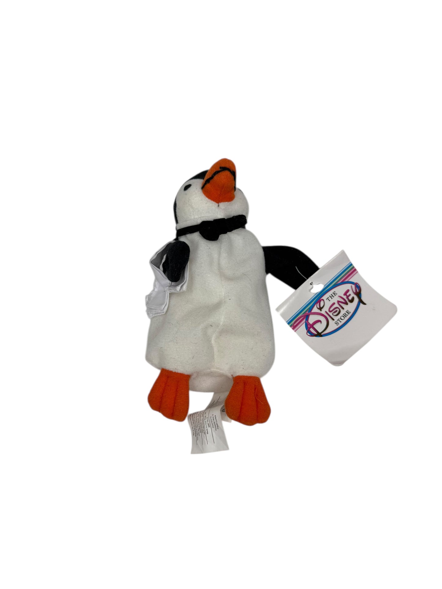 Disney Store Mary Poppins, Bert, Penguin, Fox Plush Bean Bag set of 4 RARE