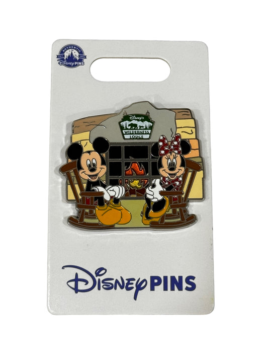 Disney Wilderness Resort Minnie & Mickey Campfire Pin-2024