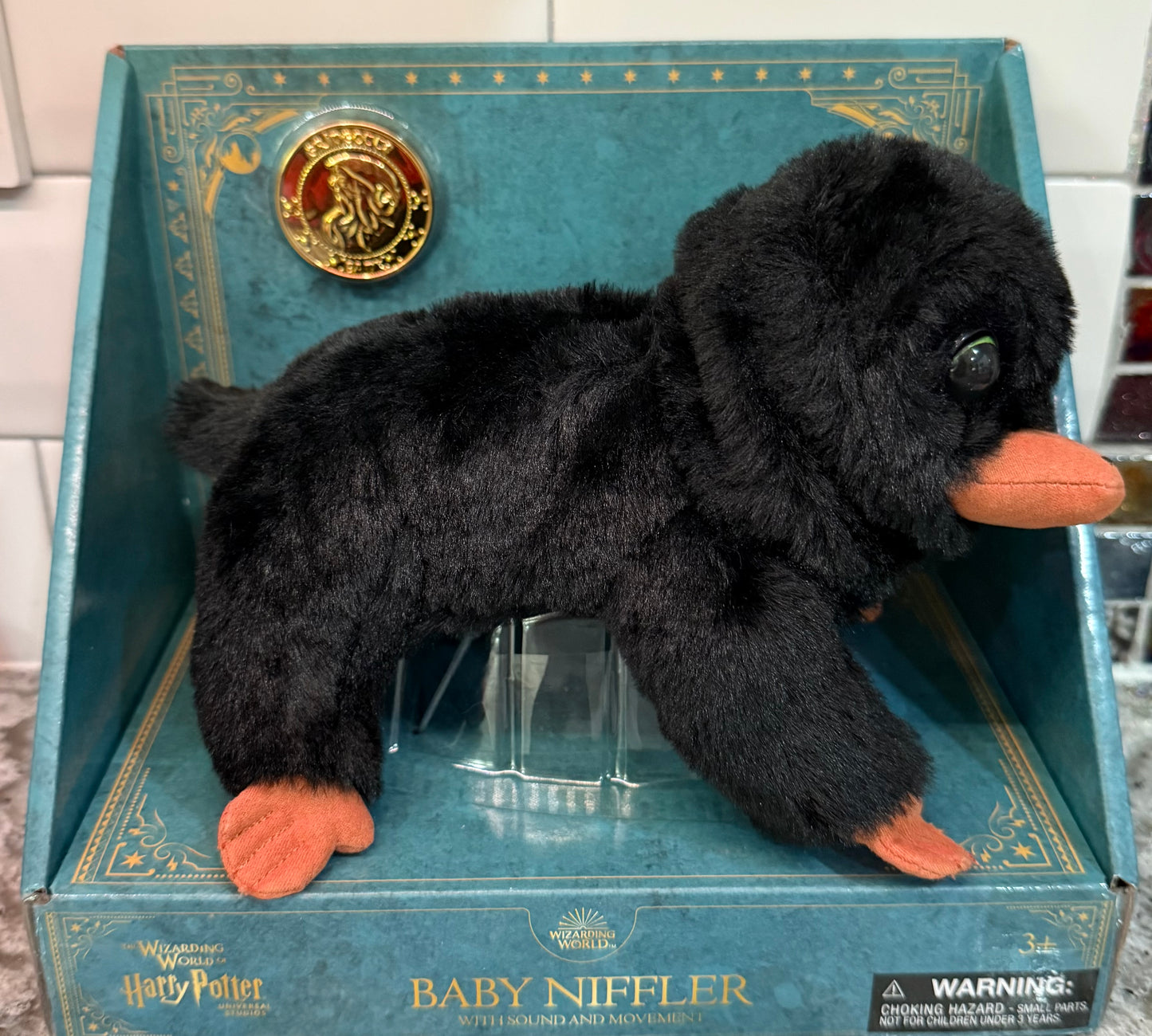 Universal Studios Harry Potter Baby Niffler Magnetic with Sounds and Movement