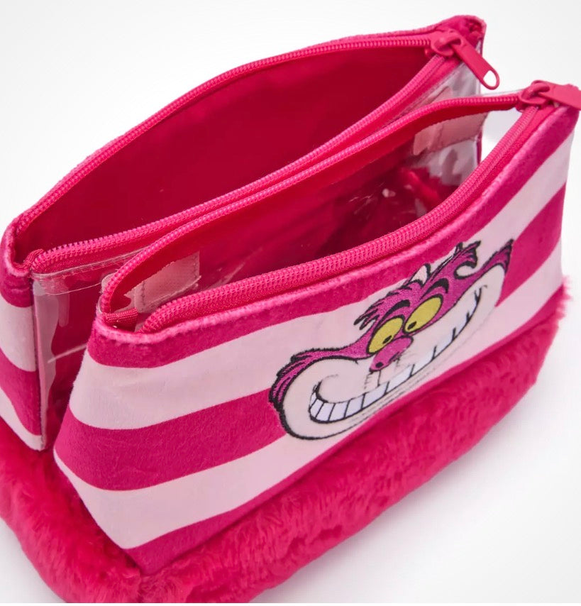 Disney Cheshire Cat Cosmetic Case-Alice in Wonderland