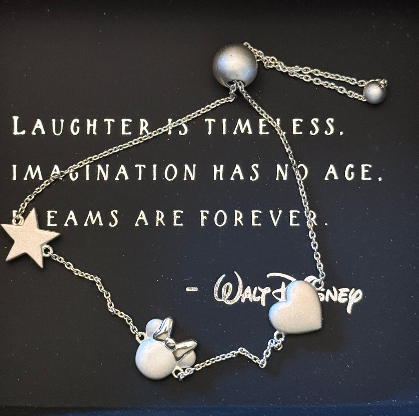 Disney x Rebecca Hook Minnie, Star, Heart Bolo Bracelet