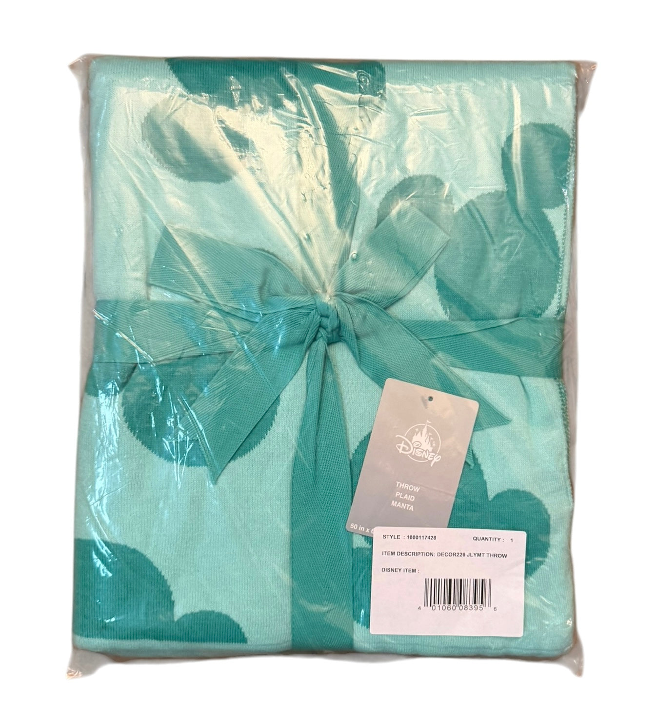 Disney Mickey Home Throw Blanket 50x60”