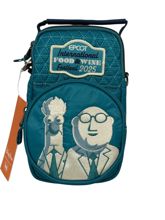 Disney Epcot Food & Wine 2025 Muppet Labs Lug Crossbody Purse Skeeter muppets