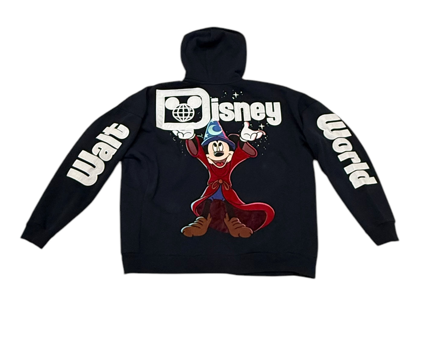 Walt Disney World Fantasia Sorcerer Mickey Zip Up Hoodie