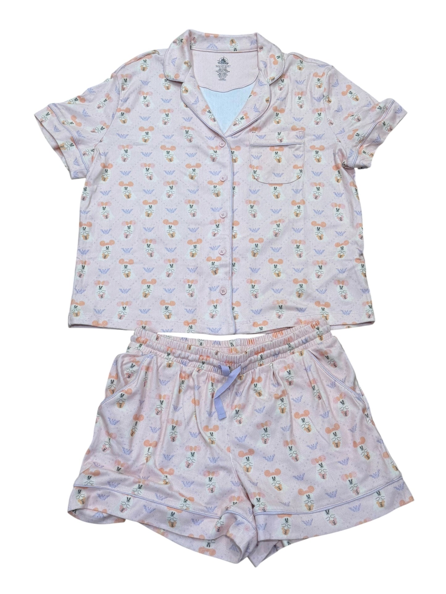 Disney Minnie Ghost Ladies Pajamas Set
