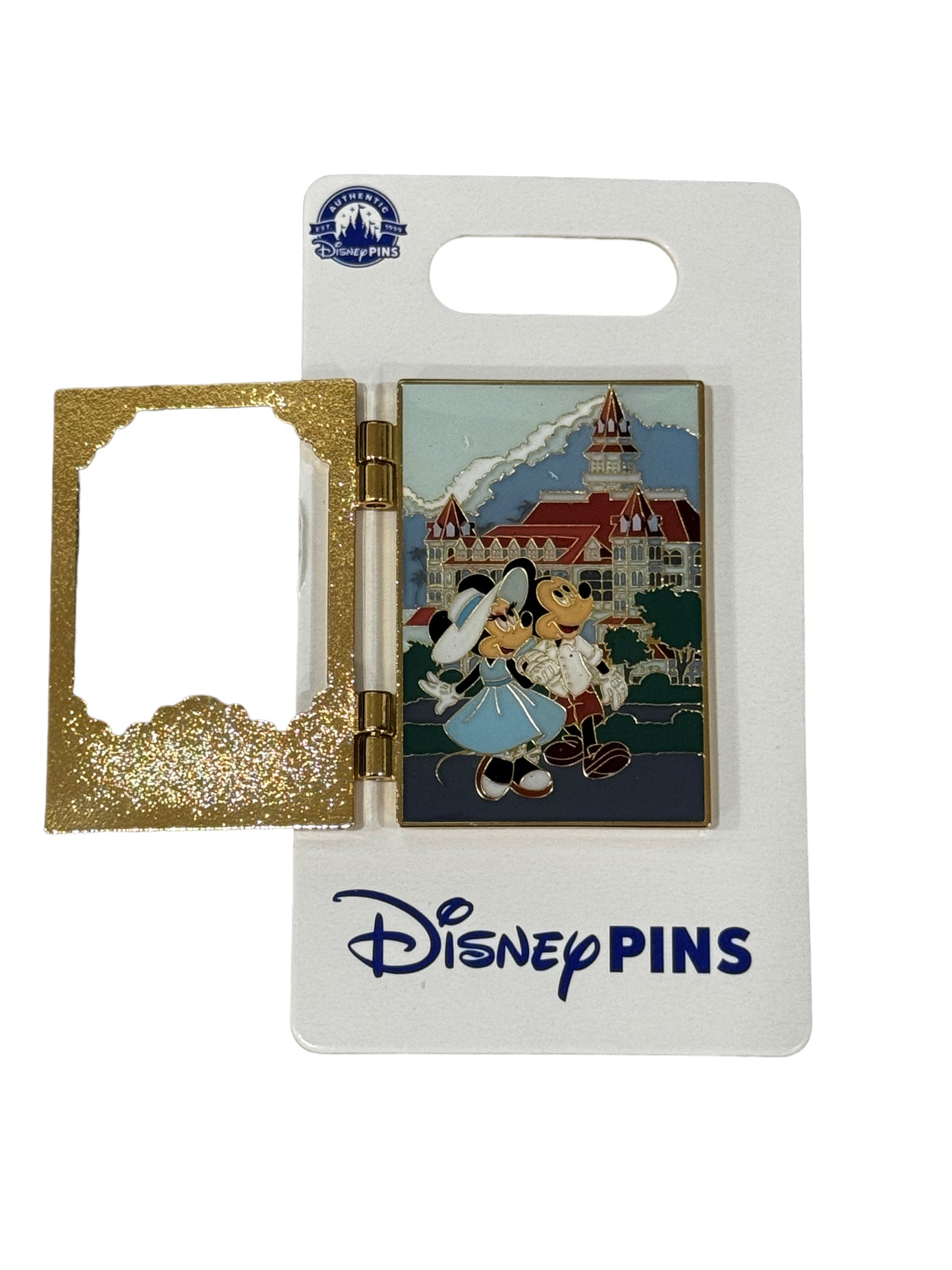 Disney Grand Floridian Mickey Minnie Window Pin-2024