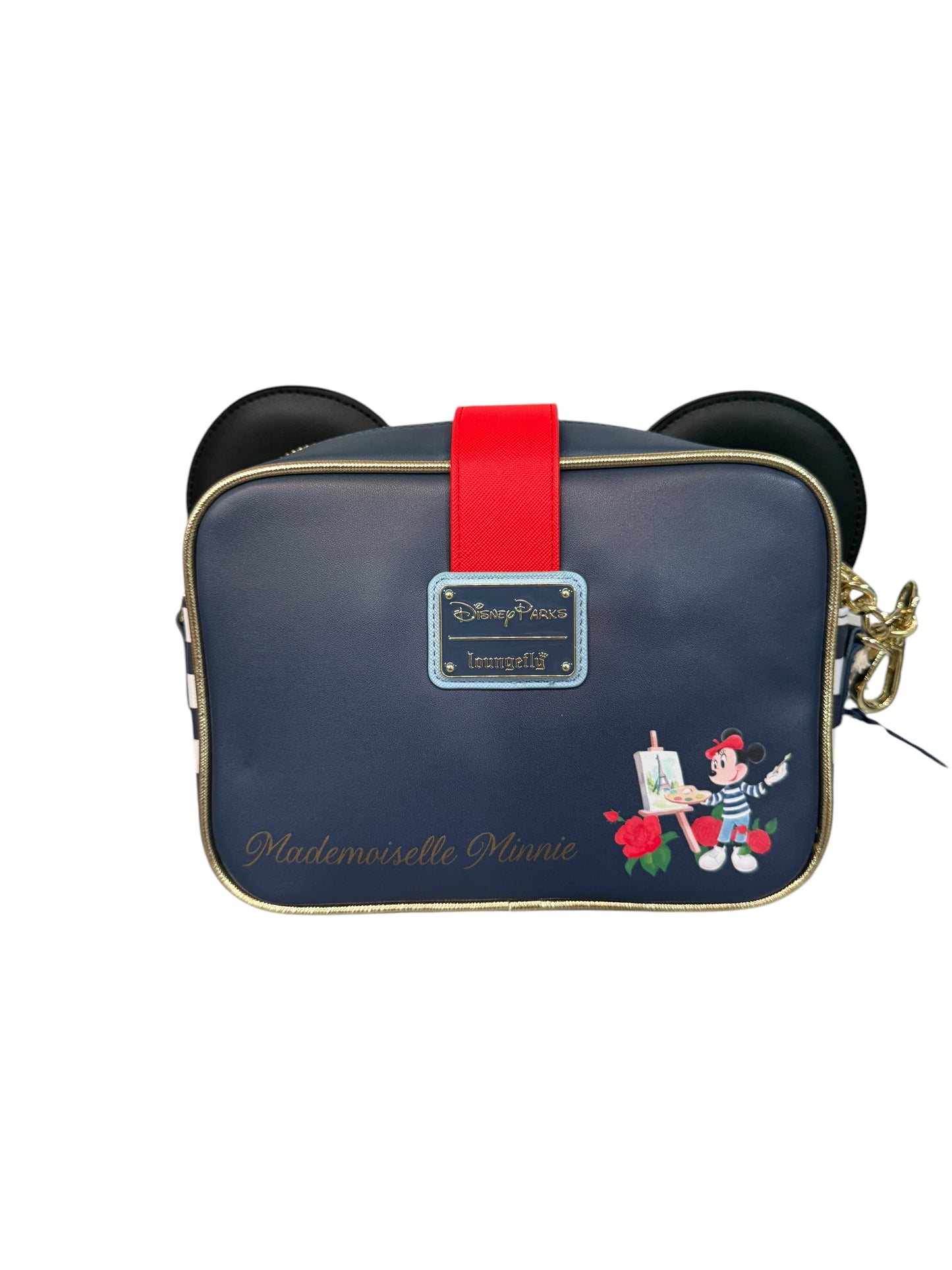 Disney Epcot France Mademoiselle Minnie Loungefly Crossbody Purse