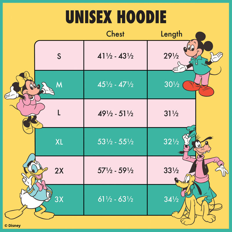 Disney100 Mickey & Friends Classic Color Block Loungefly Unisex Hoodie