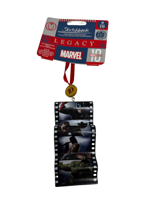 Disney Marvel Film Strip Ornament