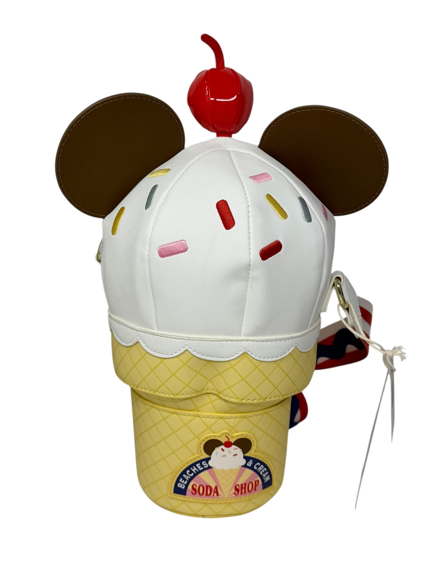 Disney Beach Club Resort  Loungefly Mickey Sundae Crossbody Purse